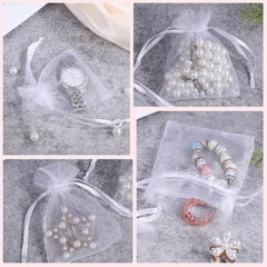 7x9cm Organza Party Favor Bags Small Candy Gift Pouches for Weddings Birthdays
