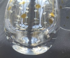 VTG-Inspired Stemless Champagne Flutes Wedding Toast Bride Groom MCM Fab Fit Fun