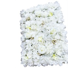 12x Artificial Flower Wall Panel Wedding Event Party Backdrop Flower Wall Panel