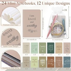 Morandi Motivational Quote Notebooks – 170 Pieces Positive Affirmation Gifts Set