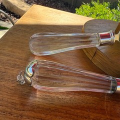 International Silver Company Clear Handles Cake/Pie Server & Knife Wedding
