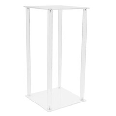 Acrylic Wedding Flower Stand, Sturdy and Durable, 17.64 lbs Load Bearing, Clear