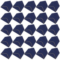 50 Pcs Card Envelopescard Paper Coloured Blank Decorative Invitation