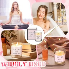6 Pcs Bridesmaid Proposal Gifts I Can’t Say I Do Without You Candles