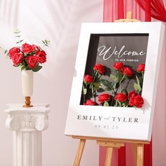 Fake Roses Artificial Flowers – Fake Artificial Roses Silk Flowers 10 Pcs Red