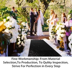 Aisle Runners For Weddings 2ftx15ft Black Sequin Aisle Runner Glitter Aisle Runn