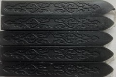 Black (solid color) Sealing Wax (with wick) – 5 Sticks