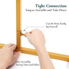 Sunnacate 6.6 x 3.3 FT Square Balloon Arch Frame Stand Rectangular Metal Wedding