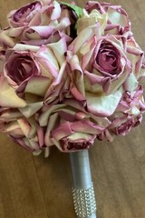 Handmade Gorgeous Large Millinery Paper Rose Bouquet
