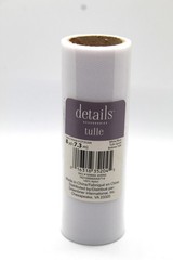 Details 8 yds White Tulle Roll Spool Wedding Party Gift Wrap Fabric Ribbon Craft