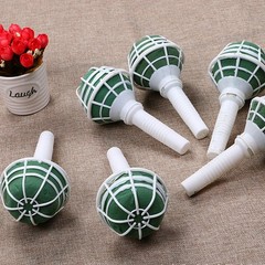4Pcs Assorted Color Flower Base for Wedding Floral Holder and Bouquet Support