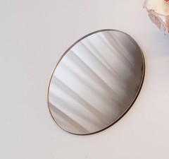 SET OF 10 LUXURY NAME PLACE WEDDING TABLE PLACEMENTSROUND ACRYLIC MIRROR BLANKSW