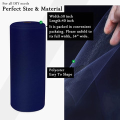 Navy Blue Tulle Fabric Rolls 54 Inch by 40 Yards Tulle Bolt Spool for Wedding De