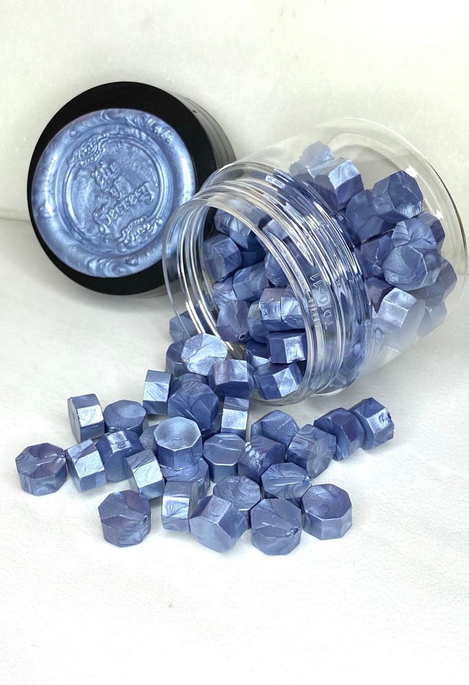 100 Count Icy Steel Sealing Wax Beads. Over 200 colors available!