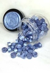 100 Count Icy Steel Sealing Wax Beads. Over 200 colors available!