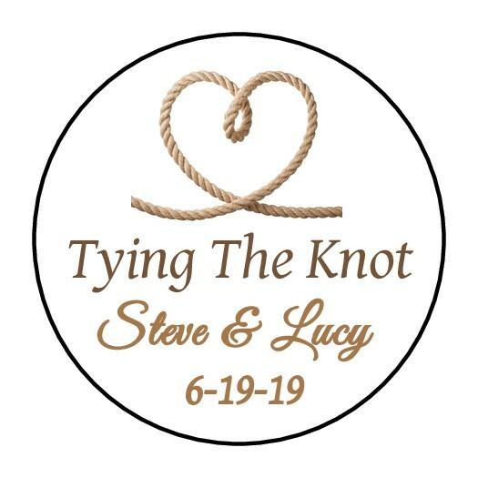 30 save the date wedding invitation stickers, labels, tags, envelope seals 1.5″