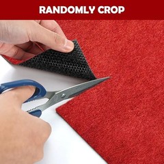 450 GSM Extra Thick Waterproof Red Carpet Runner for Events Decorations, 3X15