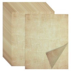 Joyberg 70PCS Vintage Paper 8.5 x 11 in Parchment for Writing