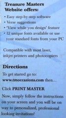 Treasure Masters Printable Wedding Invitation Kit 50 Count