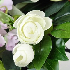 4 ft long Green Artificial Eucalyptus Willow Foliage Garlands Ranunculus Party