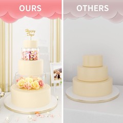 Clear Acrylic Display Stands – Elegant Birthday Party Decor