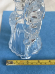 Cristal d’Arques 24% Lead Crystal Bride and Groom Wedding Cake Topper Figurine