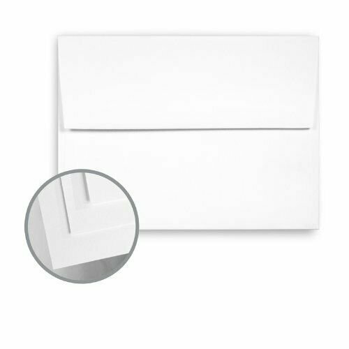 Finch Fine Bright White A7 Envelopes, 5 1/4 x 7 1/4, 24w(90gsm), 1000 Per Carton