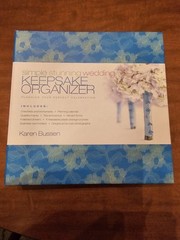 New Simple Stunning Wedding Keepsake Organizer With 6 Tabbed Sections, Pockets.
