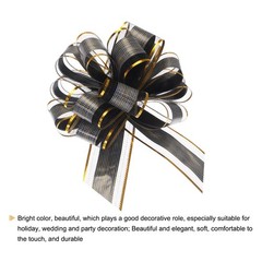 20pcs 9 Inch Large Pull Bow Gift Wrapping Bows Ribbon Red/Gold/Silver/Black