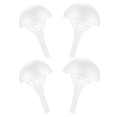 Bouquet Holder For Fresh Flowers White Foam For Wedding 2 Sets