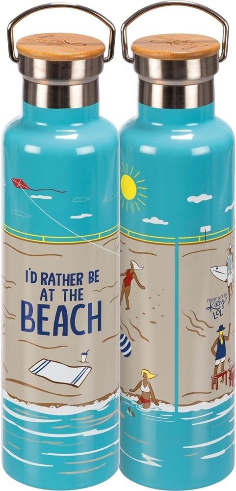 Insulated Bottle – I would rather be at the beach