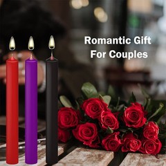 Low 0.63 inches (diameter) x 7.08 (height), Red, Black, Purple