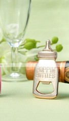 Non-personalized Zinc Alloy Die-cast Bottle Opener Wedding Bottle Favor