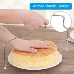 Adjustable Bread Slicer 304 Stainless Steel for Toast Cake