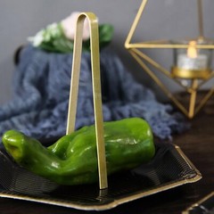 50 NATURAL 6″ long Bamboo Disposable Food Serving Tongs Party Wedding Tableware