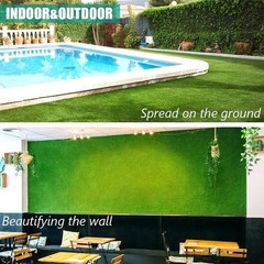 Artificial Grass Turf 0.4 Inch 4FTX6FT Synthetic Grass Mat Fake Grass Indoor …