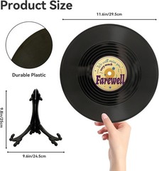 Farewell Guest Book Alternatives Signature Vinyl Record Decorations，Going Awa…