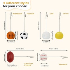 RONRONS 5 Pack Resin Ball White, Green, Silver, Gold, Black, Brown, Red, Blue