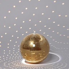 Yescom 12″ Large Disco Ball Mirror Big Hanging Glass for Party Events Wedding
