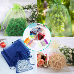 100PCS Sheer Organza Bags With Drawstring for Wedding Favor, Party, Favor Jewelr