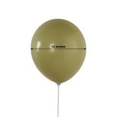 50 OLIVE GREEN 12″ Biodegradable Latex Matte Pastel Balloons Party Wedding
