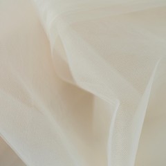 Ivory TULLE NET FABRIC 108″ wide x 50 yards Bolt Crafts Sewing Put-up Wedding