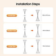 3 pcs Gold Wedding Table Hourglass-shaped Flower Stand For Anniversary Ceremony