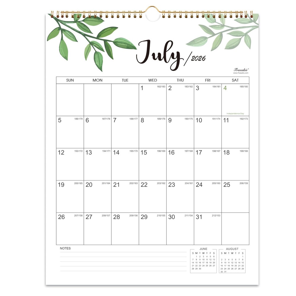 2026-2027 Calendar – Vertical Wall Calendar 2026-2027, JUL. 2026 to DEC. 2027…