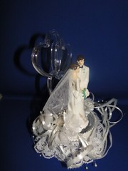 New Wilton «Expression of Love» Wedding CakeTop, white coat, black pants 101-932