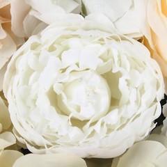 6PCS Artificial Rose Flower Wall Panels Wedding Backdrop Party Decor 60x40cm US