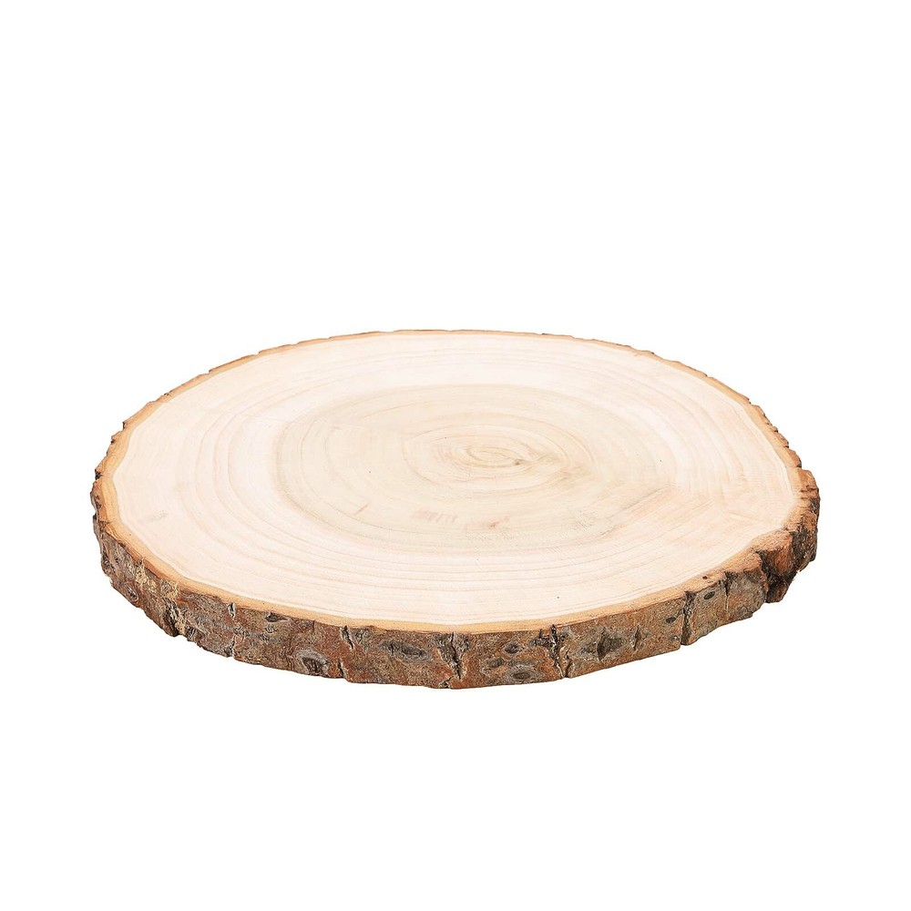 11-15″ Natural Round Poplar Wood Slices Wedding Centerpieces Crafts Decorations