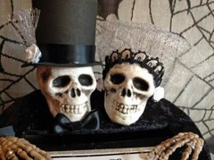 Gothic Wedding,card box,skull,personalized,black,gothic wedding decoration,bling