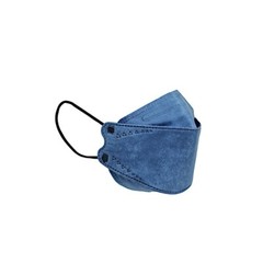 10 DENIM BLUE KF94 Disposable FACE MASKS 4-Layer Protective Covers Personal Gear