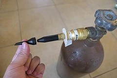 Pack of 4 Latex to Mylar Foil Balloon Inflator Adapter Filler Valve Helium Tank